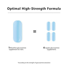 Load image into Gallery viewer, Move Free joint health 7-in-1 Glucosamine Chondroitin Plus Calcium Complex Vitamin Supplements for Men with B-Vitamins + Multi-Glucosamine 120 Pills - Male glucosamine