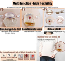 Load image into Gallery viewer, Stoma Guard | Security Shield | Stoma Chassis Reinforcement Adjustable Support Ostomy Belt, Ostomy Bag Cover Ostomy Supplies (1 Khaki)