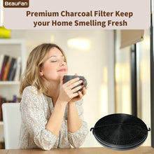 Load image into Gallery viewer, Beaufan Set of 2 CF1 Charcoal Filters Compatible with Zline 42 Inch Hood KL3 &amp; 30 Inch KB Models KB-36, KB-30, KE-36, KE-48, KL3-30, BSKBN(30), KE2i-36, KL2-30