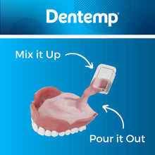 Load image into Gallery viewer, Dentemp Denture Reline Kit - Advanced Formula Reline It Denture Reliner (Pack of 3) - Denture Kit to Refit and Tighten Dentures for Both Upper &amp; Lower Denture