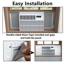 Load image into Gallery viewer, BJADE&#39;S Window Air Conditioner Side Insulation Foam Panels,Summer and Winter AC Insulating for Indoor Window AC Unit