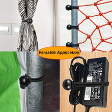 Load image into Gallery viewer, Ball Bungee Cords, 50 Packs, 6Inch Black Tie Down Cords for Tarp, Canopy Shelter, Wall Pipe, UV Resistant