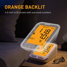 Load image into Gallery viewer, yuwell Blood Pressure Monitors/Machine for Home Use, Automatic Digital BP Cuff 17.7 inch, Largest Backlit Display, AC Adapter, 2-Users, 198 Recordings,Style 680 Series