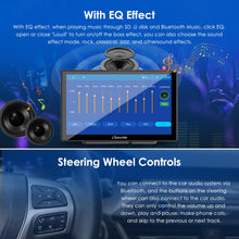 Load image into Gallery viewer, 2025 CARPURIDE 9 Inch Car Play Screen for Car, Compatible with Wireless/Wired Apple CarPlay, Android Auto and Mirror Link - Bluetooth Audio, Navigation,Siri, FM, AUX