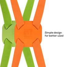 Load image into Gallery viewer, Luggage Straps Bag Bungees for Add a Bag Easy to Travel Suitcase Elastic Strap Belt(Orange)