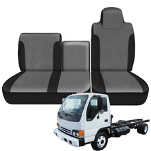 Load image into Gallery viewer, Kistrba Truck Seat Cover Compatible with 1995-2005 Isuzu NPR Front 40/60 Split Bench Seat Cover