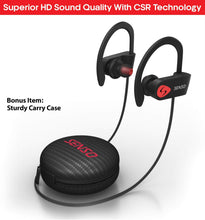 Load image into Gallery viewer, Senso Bluetooth Headphones, Best Wireless Sports Earbuds w/Mic IPX7 Waterproof HD Stereo Sweatproof Earphones for Gym Running Workout Noise Cancelling Earphones Earbuds Noise Cancelling Headsets