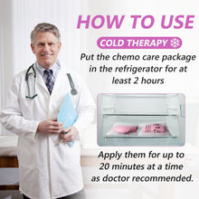 Load image into Gallery viewer, RelaxCoo Cold Therapy Socks &amp; Hand Ice Pack Cold Gloves for Chemotherapy Neuropathy, Chemo Care Package for Women Men, Ideal for Plantar Fasciitis, Carpal Tunnel, Arthritis Hand Pain Relief, L