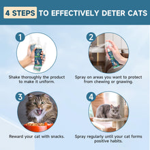 Load image into Gallery viewer, Cat Deterrent Spray, Natural Cat Repellent Spray, Anti-Scratch Deterrent for Furniture, Sofas, Rugs, Curtains, Plants, Indoor &amp; Outdoor Repellent Cats Kittens, Non-Toxic, Alcohol-Free 6.76 FL Oz