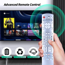 Load image into Gallery viewer, EUR7737Z20 Remote Control Replacement fit for Panasonic Plasma TV TH-37PX60U TH-42PX60U TH-50PX60U PT-56DLX76 PT-61DLX76 PT-61DLX26 TH-50PX600U TH-42PX600U TH-58PX600U EUR7737Z10
