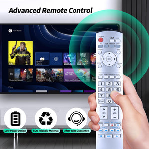 EUR7737Z20 Remote Control Replacement fit for Panasonic Plasma TV TH-37PX60U TH-42PX60U TH-50PX60U PT-56DLX76 PT-61DLX76 PT-61DLX26 TH-50PX600U TH-42PX600U TH-58PX600U EUR7737Z10