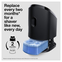 Load image into Gallery viewer, Braun Clean &amp; Renew Refill Cartridges CCR, Replacement Shaver Cleaner Solution for Clean&amp;Charge Cleaning System, Pack of 10