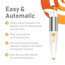 Load image into Gallery viewer, Paingone Plus, The Automatic TENS Pen - Fast, Effective Pain Relief for Sore &amp; Aching Muscles- Use on Hands, Feet, Knees &amp; More - Compact &amp; Portable with No Wires, Pads or Gels