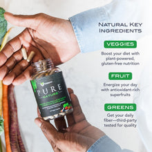 Load image into Gallery viewer, KaraMD Pure Nature | Greens, Fruit and Veggies Supplement | Vitamins, Fiber &amp; Antioxidants | 20 Fruits and Vegetables Supplements for Energy &amp; Digestion | Gluten Free &amp; Vegan Friendly (2 Pack)