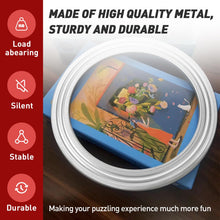 Load image into Gallery viewer, Rotating Puzzle Board Base - 360° Swivel Turntable for Jigsaw Puzzles 1000/1500 Piece Lazy Susan Spinner Table - Puzzle Accessories for Adults and Kids