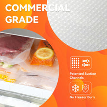 Load image into Gallery viewer, Wevac 8” x 150’ Food Vacuum Seal Roll Keeper with Cutter, Ideal Vacuum Sealer Bags for Food Saver, BPA Free, Commercial Grade, Great for Storage, Meal prep and Sous Vide (8&quot; x 150&#39;)