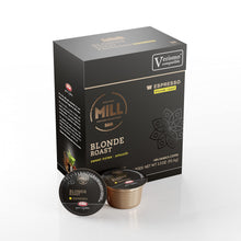 Load image into Gallery viewer, Mill Coffee Blonde Espresso Pods K-fee® &amp; Verismo* Compatible | 72 Count (6 boxes X 12 Pods) |