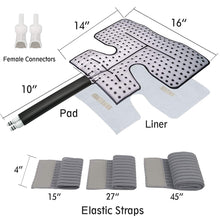 Load image into Gallery viewer, Cold Therapy Pad for Shoulder, Attachment for Ice Therapy Machine, Including 2 Extra Female Connectors