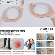 Load image into Gallery viewer, Stoma Guard | Security Shield | Stoma Chassis Reinforcement Adjustable Support Ostomy Belt, Ostomy Bag Cover Ostomy Supplies (1 Khaki)