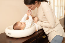 Load image into Gallery viewer, Keekaroo Peanut Changer Baby Vanilla– The Original Made in USA Easy-to-Clean Changing pad and The only Shell Over Foam, Fully Water Repellant