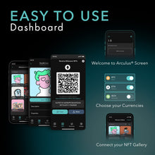Load image into Gallery viewer, Arculus Crypto Cold Storage Wallet, Secure Bitcoin &amp; Ethereum Wallet, 3-Factor Authentication, Silver