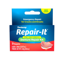 Load image into Gallery viewer, Dentemp Repair Kit - Repair-It Advanced Formula Denture Repair Kit - Denture Repair Kit Repairs Broken Dentures - Denture Repair to Mend Cracks &amp; Replace Loose Teeth