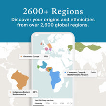 Load image into Gallery viewer, AncestryDNA + Traits Genetic Test Kit: Personalized Genetic Traits, DNA Ethnicity Test, Origins &amp; Ethnicities, Complete DNA Test, Ancestry Reports