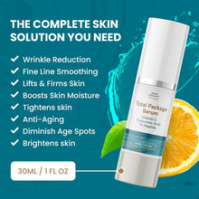 Load image into Gallery viewer, Sun Coast Science Total Package Serum, Vitamin C, Hyaluronic Acid, 1 Ounce (Pack of 1)