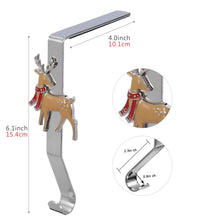 Load image into Gallery viewer, Baseo Set of 5 Stocking Holders for Mantle - Christmas Stocking Hangers for Fireplace Christmas Stocking Hangers for Mantel Stocking Hooks for Fireplace Stocking Holders for Christmas Decoration