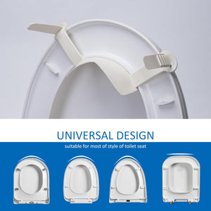 Universal Urine Deflector for Toilet Seat,Toilet Splash Guard Prevents Kids and Adult from Peeing Splash (white-1pcs)