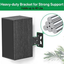 Load image into Gallery viewer, Heavy-duty Speaker Wall Mount for Klipsch R-50M RP-502S Speaker Mounts - Adjustable Tilt &amp; Swivel Wall Mount for Klipsch Bookshelf Speakers Mounting Bracket for Saving Space Holds Up to 40Lbs