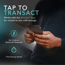 Load image into Gallery viewer, Arculus Crypto Cold Storage Wallet, Secure Bitcoin &amp; Ethereum Wallet, 3-Factor Authentication, Silver