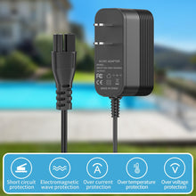 Load image into Gallery viewer, Charger for Wybot Robotic Pool Vacuum Cleaner Power Cord Compatible with Wybot C1 OS7010C Cordless Pool Vacuum Cleaner Adapter Power Supply