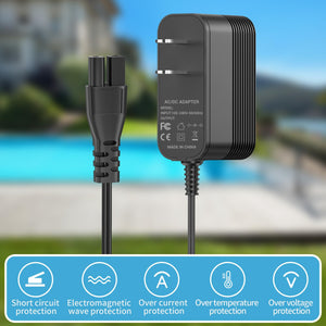 Charger for Wybot Robotic Pool Vacuum Cleaner Power Cord Compatible with Wybot C1 OS7010C Cordless Pool Vacuum Cleaner Adapter Power Supply