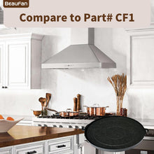 Load image into Gallery viewer, Beaufan Set of 2 CF1 Charcoal Filters Compatible with Zline 42 Inch Hood KL3 &amp; 30 Inch KB Models KB-36, KB-30, KE-36, KE-48, KL3-30, BSKBN(30), KE2i-36, KL2-30