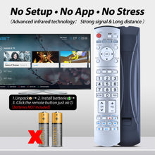 Load image into Gallery viewer, EUR7737Z20 Remote Control Replacement fit for Panasonic Plasma TV TH-37PX60U TH-42PX60U TH-50PX60U PT-56DLX76 PT-61DLX76 PT-61DLX26 TH-50PX600U TH-42PX600U TH-58PX600U EUR7737Z10