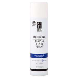 Salon Grafix Shaping Hair Spray Super Hold Unscented (Pack of 1)