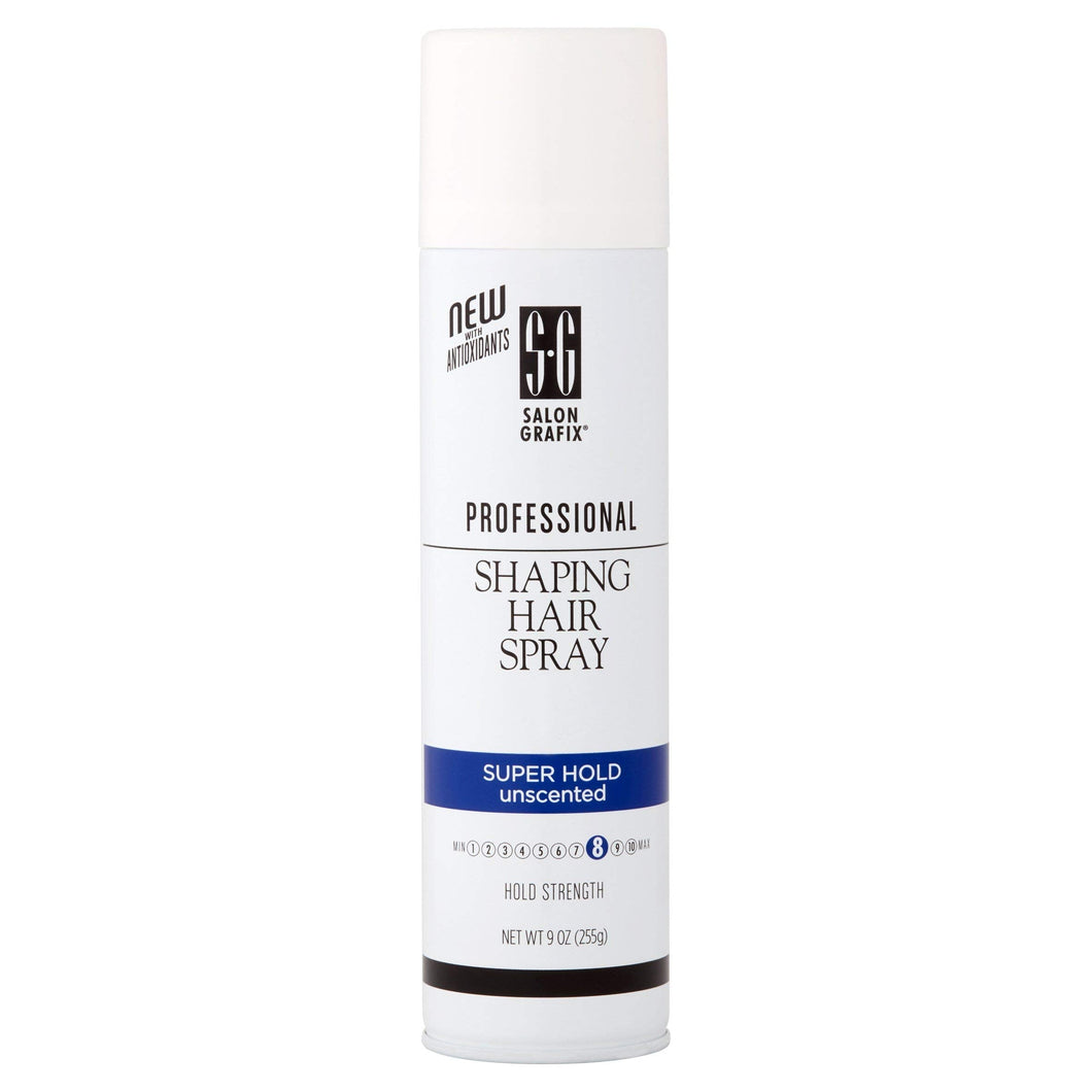 Salon Grafix Shaping Hair Spray Super Hold Unscented (Pack of 1)