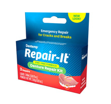 Load image into Gallery viewer, Dentemp Repair Kit - Repair-It Advanced Formula Denture Repair Kit - Denture Repair Kit Repairs Broken Dentures - Denture Repair to Mend Cracks &amp; Replace Loose Teeth