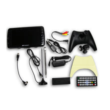Load image into Gallery viewer, Emerson ET-7000 7&quot; Portable Handheld Digital TV with Built-in Rechargeable Battery, HD Display, Multimedia Playback, USB/SD Card Support, and AC/DC Adapter | Compact TV for Home or Travel