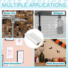 Load image into Gallery viewer, Innconee 12 x 200 Inch Adhesive Tile Mat Double Sided Tape Sheet 16 Sq ft Wide Large Adhesive Tile Setting Mat for Arts Crafts DIY Projects Wall Home Decoration