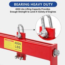 Load image into Gallery viewer, Parts-Diyer 4000lbs Load Lever for 2 Ton Engine Hoist Crane Cherry Picker Lift Tool Heavy Duty (Red·Lever)