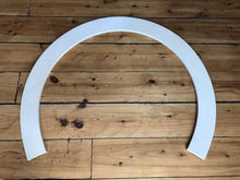 Load image into Gallery viewer, FLEXTRIM #1X4: Flexible Flat Stock Casing Molding: 3/4&quot; Thick x 3-1/2&quot; Wide - PRE Curved to fit Specific Size Half Round Arches (67&quot; Diameter up to 84&quot; Diameter)