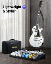 Load image into Gallery viewer, Donner Guitar Pedal Board Case DB-3 Aluminium Pedalboard 20&#39;&#39; x 11.4&#39;&#39; x 4&#39;’ with Bag
