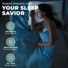 Load image into Gallery viewer, Cervical Neck Pillow for Sleeping and Neck Pain Relief - Memory Foam Pillows - Adjustable Pillows for Neck and Shoulder Pain - Side Sleeper Pillows for Adults