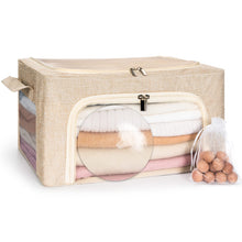 Load image into Gallery viewer, 22L Cashmere Sweater Storage Bag with Natural Cedar Balls | BREATHABLE Cashmere Storage Bag Friendly for Knitwear Merino Wool/Knit Sweater for Closet Shelf Wool Clothes Garment Organizer Pouch