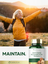 Load image into Gallery viewer, Carlyle Shiitake Mushroom Extract | 3000mg | 200 Capsules | Non-GMO, Gluten Free