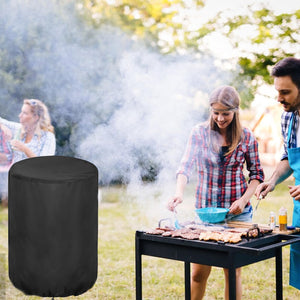 Aidetech Smoker Cover Fit for Charbroil The Big Easy TRU-Infrared 3-in-1 Smoker, Waterproof Grill Cover Outdoor Smoker Covers (23" D x 23.5" W x 36" H)