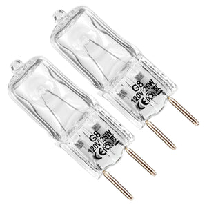 goduog 2-Pack WP74009925 G8 Oven Light Bulbs for Whirlpool 120V 25W G8 Base - Fits Whirlpool, Maytag, Kenmore, Jenn-Air - Replace for AP6011161 74004458 74009925 1072727 899138001 PS11744355