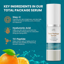 Load image into Gallery viewer, Sun Coast Science Total Package Serum, Vitamin C, Hyaluronic Acid, 1 Ounce (Pack of 1)